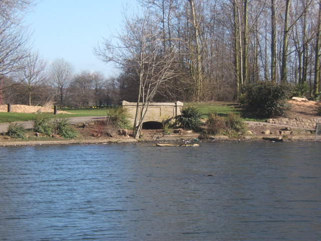 Part of Alvaston lake, Alvaston, Derby