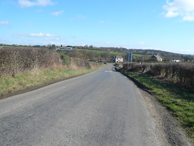 Birkin Lane - View towards Wingerworth Garden Centre