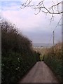 Lane down Southdown Hill, Higher Brixham