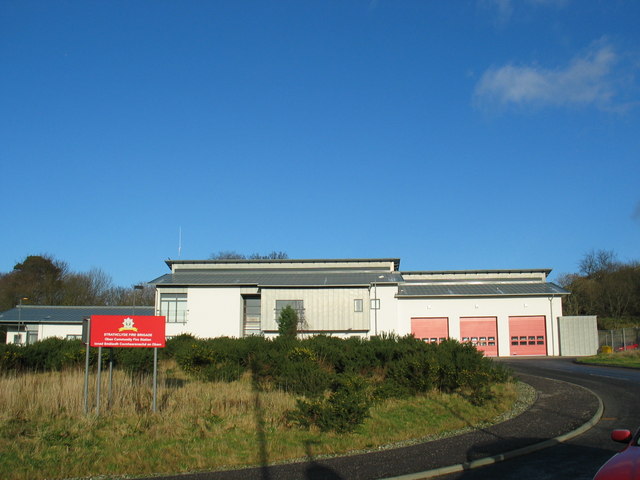 Oban Fire Station © Johnny Durnan cc-by-sa/2.0 :: Geograph Britain and ...