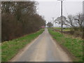 Country lane west of Yafforth.