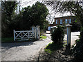 Gated entrance to The Crescent