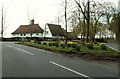 TL6433 : A road junction at Little Sampford by Robert Edwards
