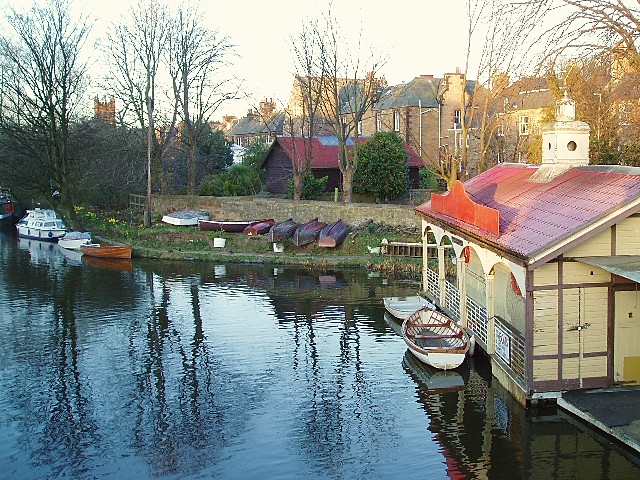 Union Canal from bridge at Ashley Terrace