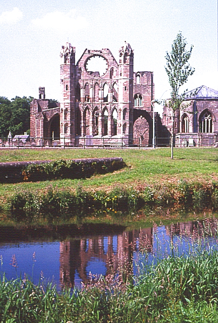 Elgin Cathedral by Anne Burgess