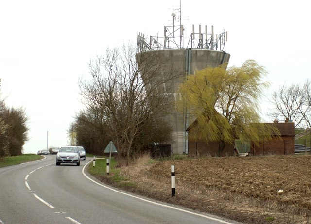 Water tower along the B.184