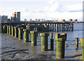 TQ4479 : Disused pier, Woolwich (2) by Stephen Craven
