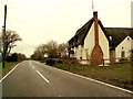 The B.1051, heading towards Thaxted