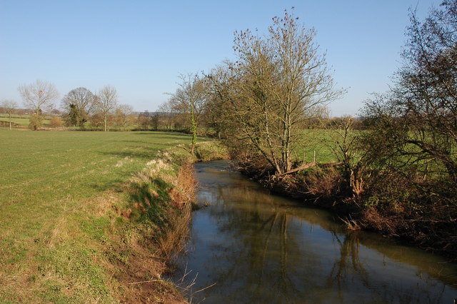 The River Leadon © Philip Halling cc-by-sa/2.0 :: Geograph Britain and ...