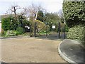 Entrance to Sturry cemetery