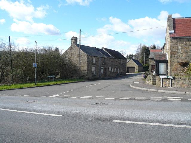 Kelstedge - Vernon Lane junction with... © Alan Heardman :: Geograph ...