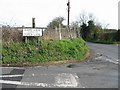 Road junction, Hawe Lane and Hoath Road