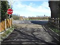 Junction of Church Lane with Island Road