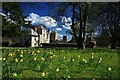SU0513 : Cranborne Manor gardens & Church by Simon Barnes