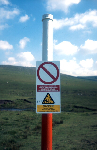 Dartmoor ranges