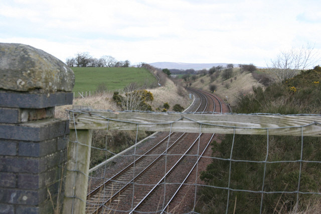 Kilmarnock to Dumfries mainline railway