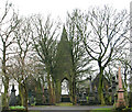 Cemetery Chapels, Pudsey Cemetery - Cemetery Road