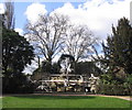 Statues in York House Gardens, Twickenham.