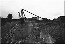 SK2262 : Watts Cliffe Stone Quarry by Chris Allen