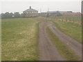 Lane [and Public Footpath] leading to Mount Pleasant Farm, Wheldrake