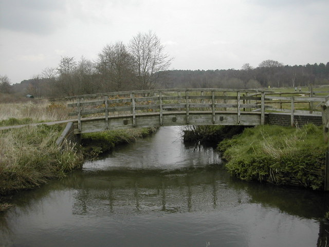 Bridge over the Moors River at Moors... © Peter Beaven :: Geograph ...