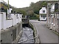 The Polperro River at Crumplehorn