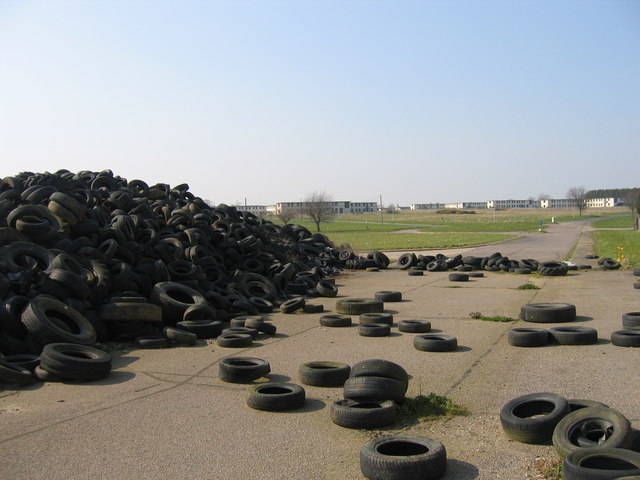 tyre mountain