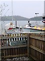 Public Footpath, Porthcuel Creek, St Mawes Boatyard