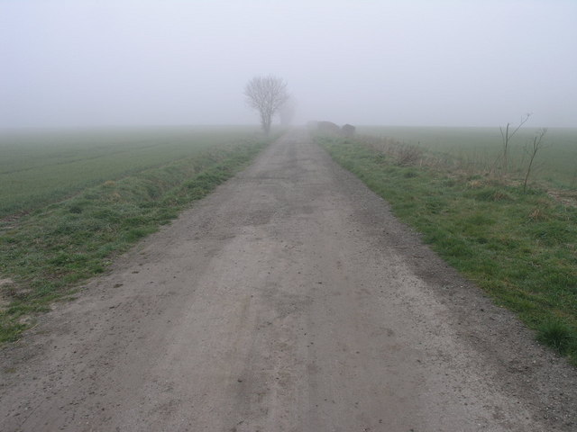 Misty Track To Farhill © Michael Patterson Cc By Sa20 Geograph Britain And Ireland