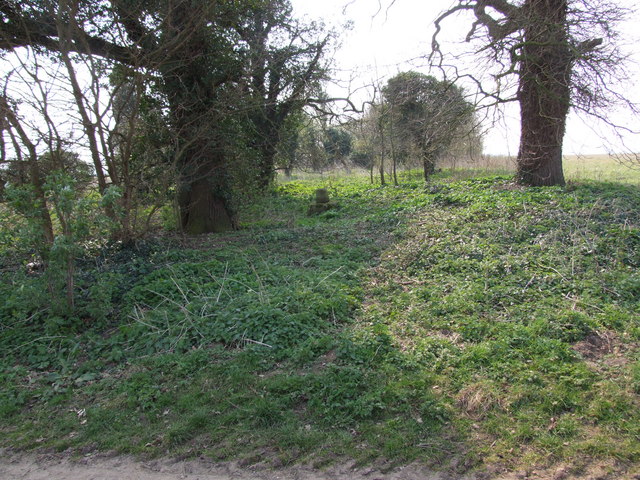 Remains of Cross by Whitecross Drift