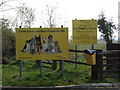 TM0092 : Signs at Dogs Trust, Snetterton by Ian Robertson