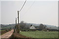 Track leading to Blurton Grange Farm