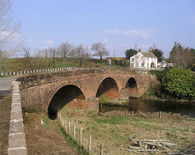 Bridge over the Cluden Water at Newbridge