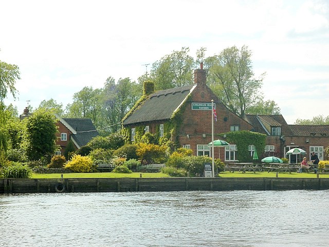 Coldham Hall Tavern on the River Yare