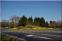 J3581 : Rushpark roundabout, Whiteabbey by Albert Bridge