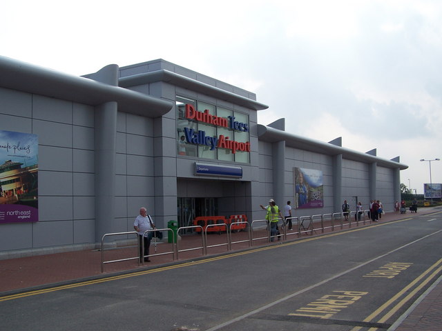 Durham Tees Valley Airport terminal building