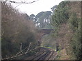 The Railway Line between Branksome and Parkstone