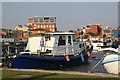 Blue Boat Diglis basin.