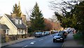 A view east along the main street of Newtown Linford, Leicester.