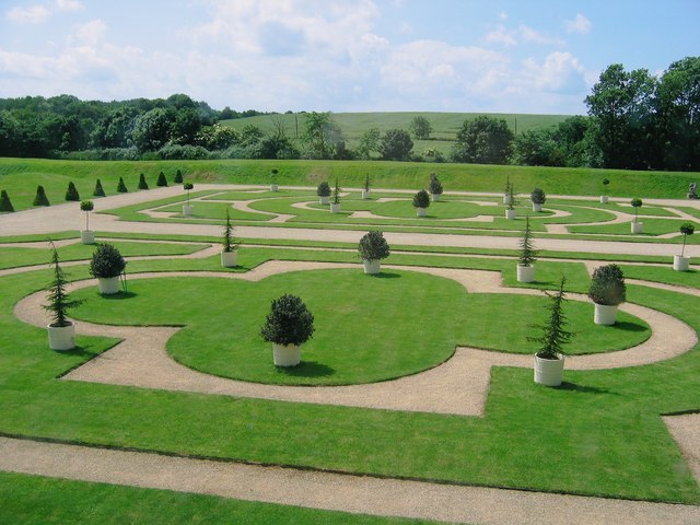 The Parterre Garden at Kirby Hall