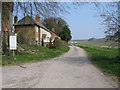 Cottages near East Hill Farm