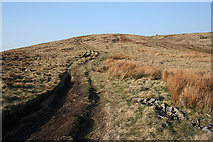 SK1893 : Track to Howden Edge by Dave Dunford