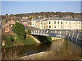 Britannia Street footbridge over the canal, Bingley