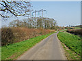 Pylons near Boys Hill