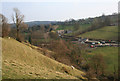 Hillside overlooking Cefn Canol