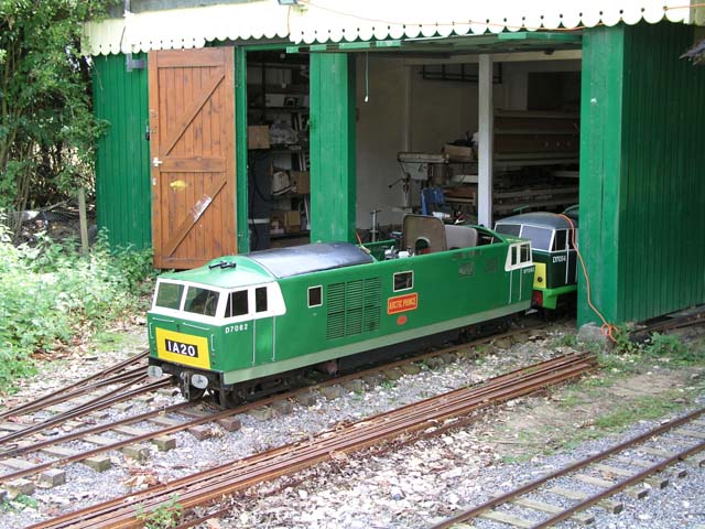 Engine sheds at Wyevale Garden Centre © Andy Potter :: Geograph Britain ...