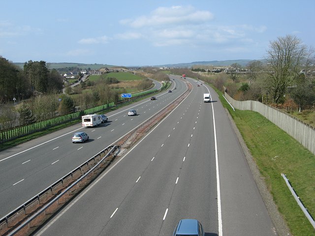 A74(M) © Richard Webb :: Geograph Britain and Ireland