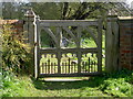 The gate to Aughton Church