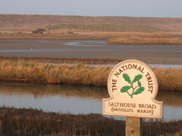 Salthouse Broad, a wonderful place for... © Stuart Warrington cc-by-sa ...