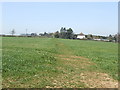 Bridleway across the wheat field